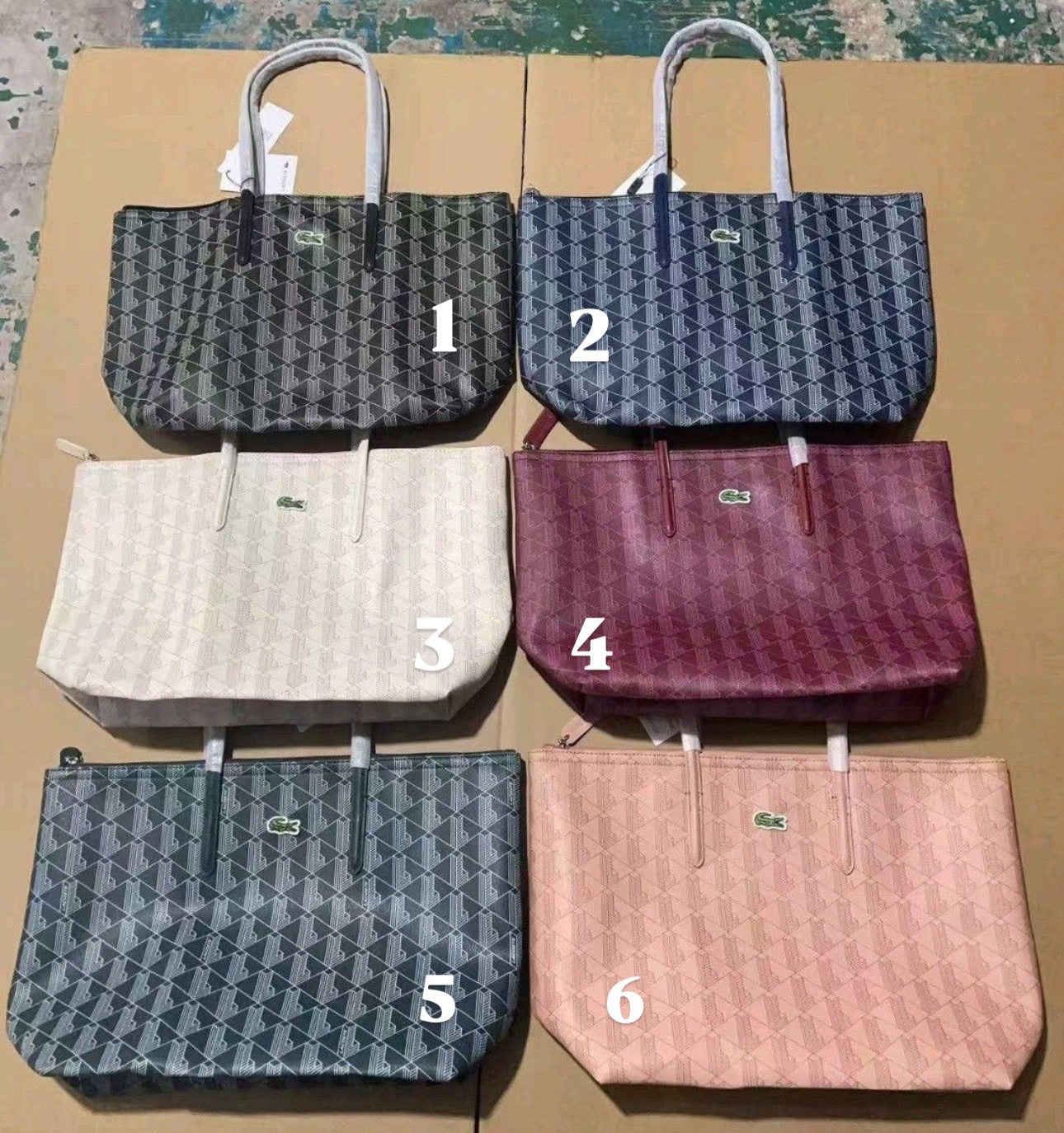 Lacoste tote bag